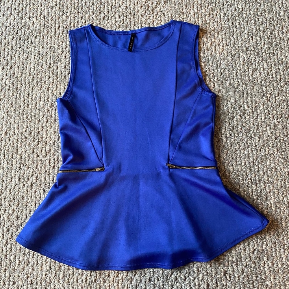 Peplum Dress Tank